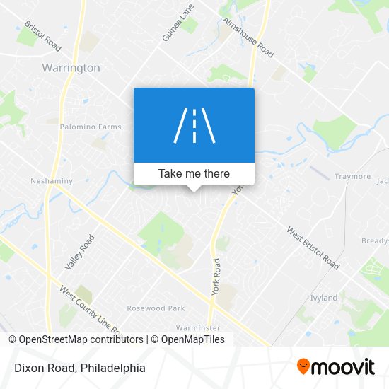 Mapa de Dixon Road