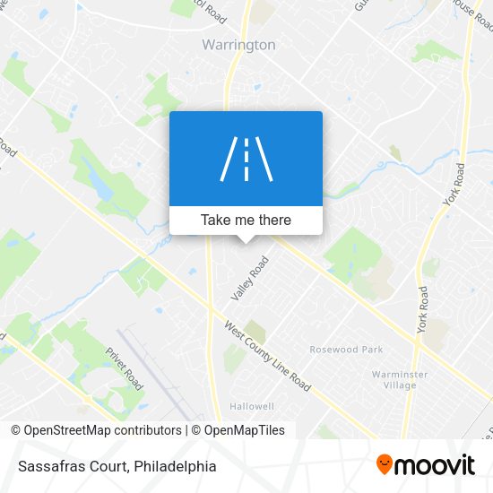 Mapa de Sassafras Court