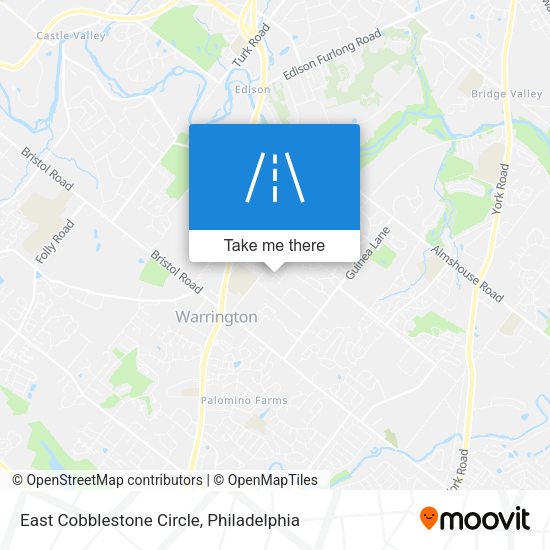 East Cobblestone Circle map