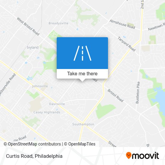 Mapa de Curtis Road