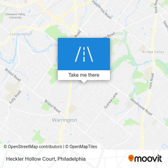 Heckler Hollow Court map