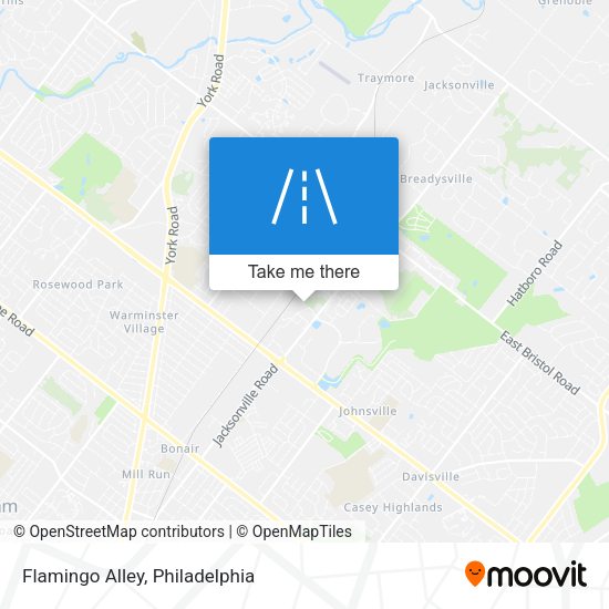 Flamingo Alley map