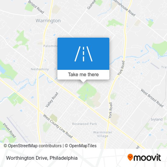 Mapa de Worthington Drive