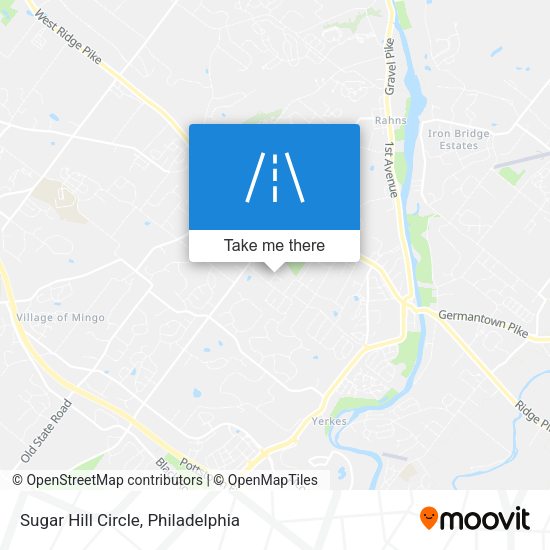 Mapa de Sugar Hill Circle