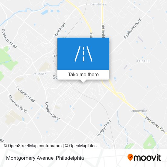 Mapa de Montgomery Avenue
