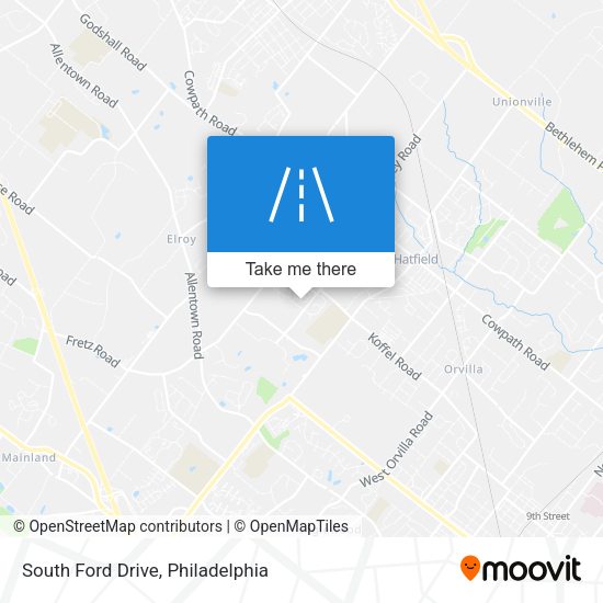 Mapa de South Ford Drive