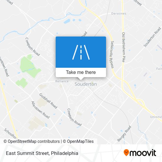 Mapa de East Summit Street