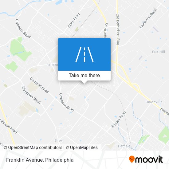 Franklin Avenue map