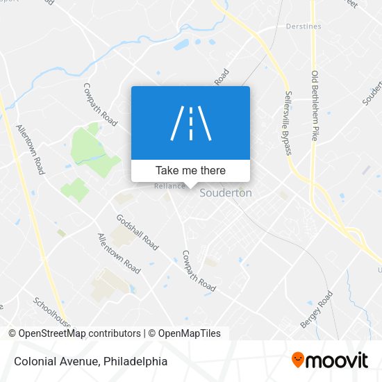 Mapa de Colonial Avenue