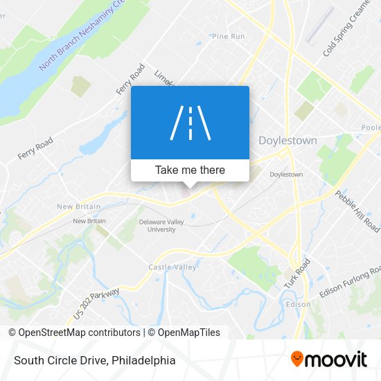 Mapa de South Circle Drive