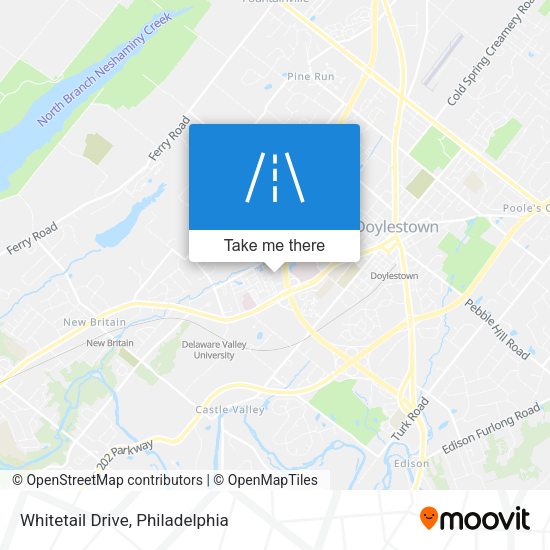 Mapa de Whitetail Drive