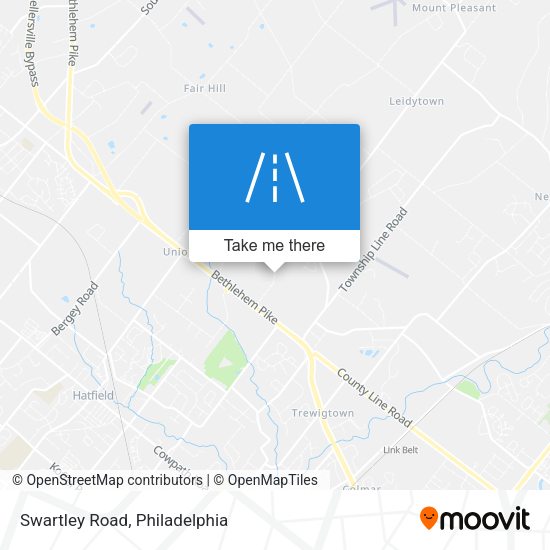 Swartley Road map
