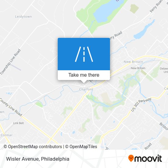 Wisler Avenue map