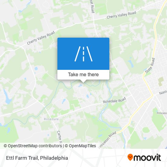 Mapa de Ettl Farm Trail