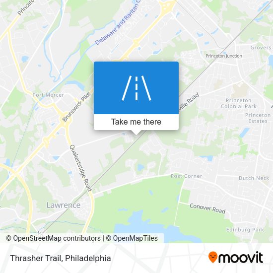 Mapa de Thrasher Trail