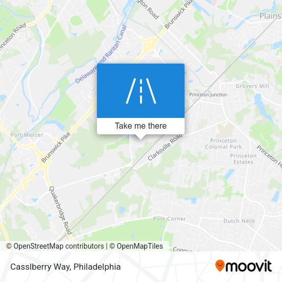 Casslberry Way map