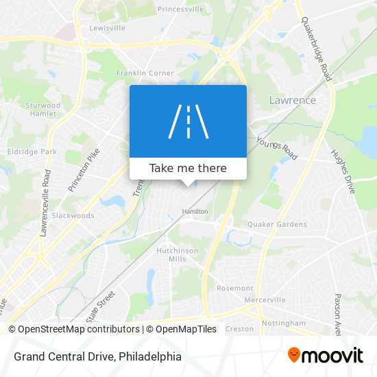 Grand Central Drive map