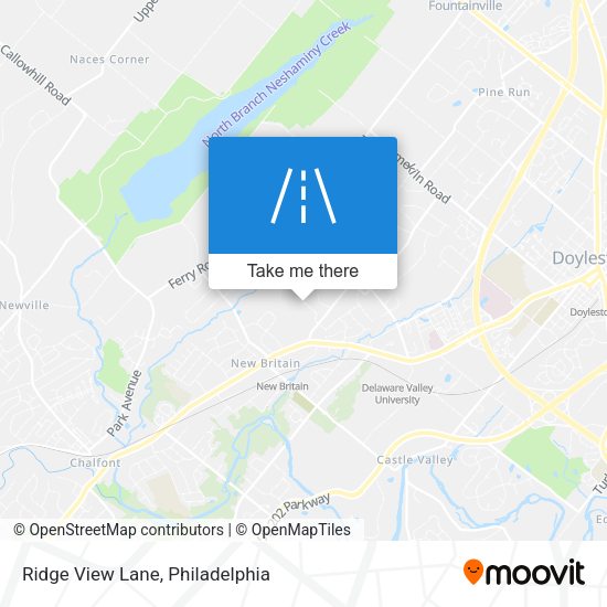 Mapa de Ridge View Lane