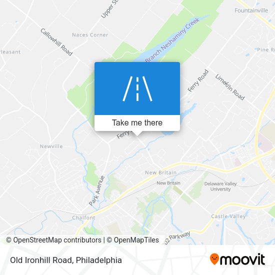 Mapa de Old Ironhill Road