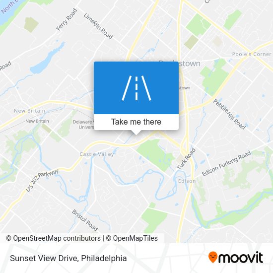 Mapa de Sunset View Drive