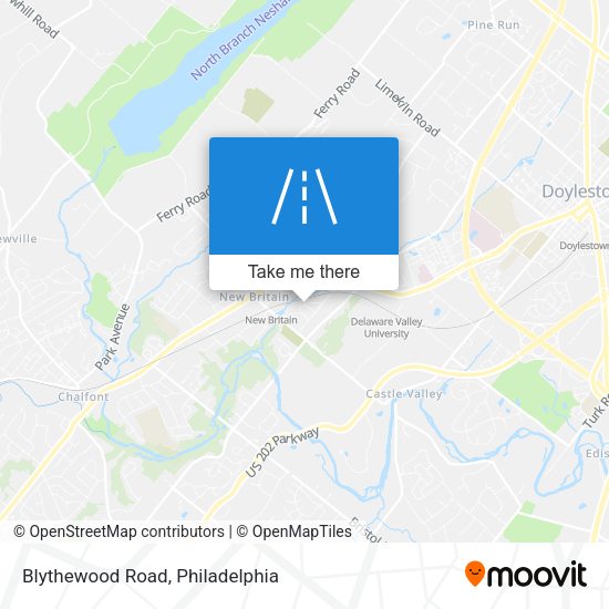 Blythewood Road map