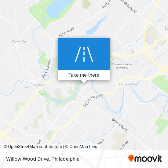 Mapa de Willow Wood Drive
