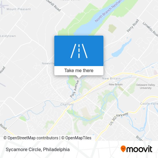 Mapa de Sycamore Circle