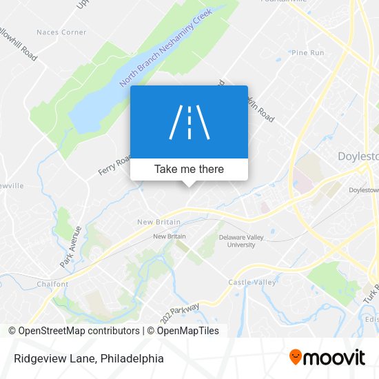 Mapa de Ridgeview Lane