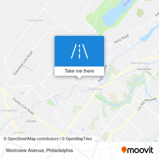 Westview Avenue map