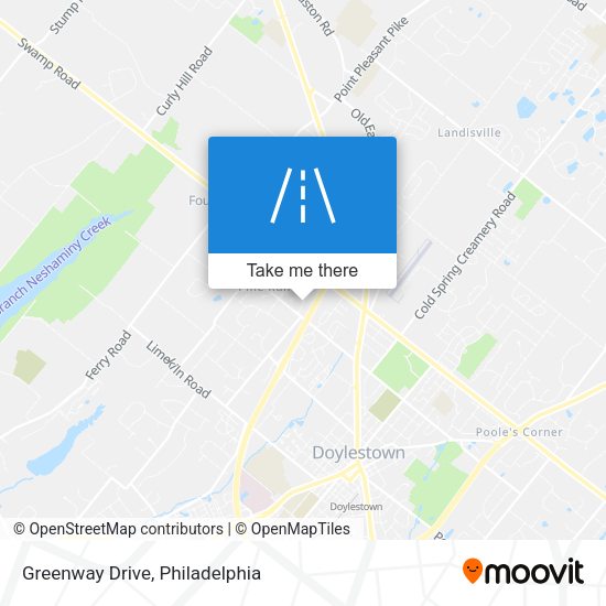 Mapa de Greenway Drive