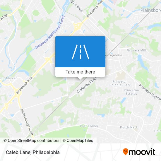 Mapa de Caleb Lane