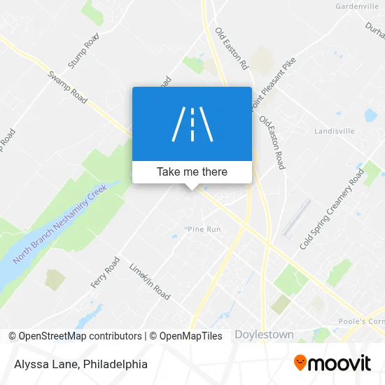Alyssa Lane map