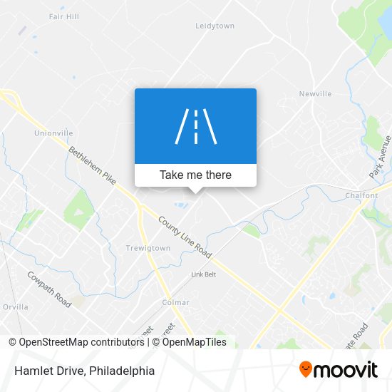 Mapa de Hamlet Drive