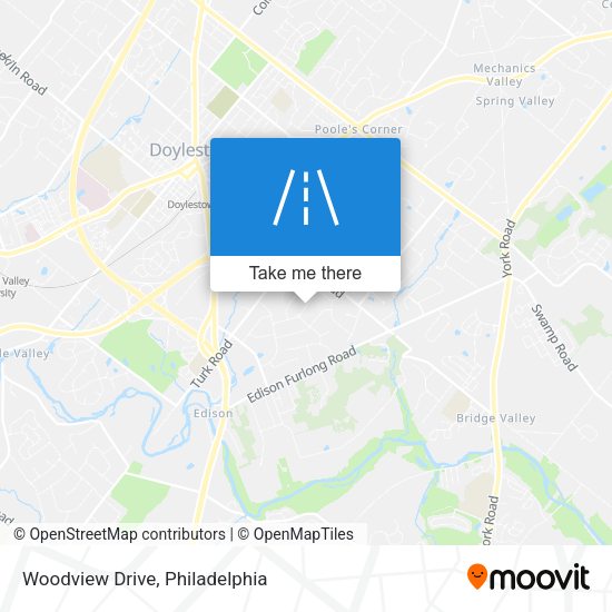 Woodview Drive map