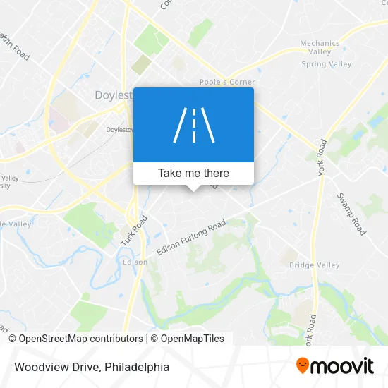 Mapa de Woodview Drive