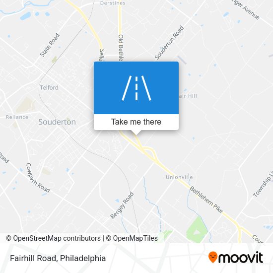 Mapa de Fairhill Road