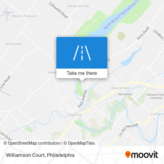 Mapa de Williamson Court