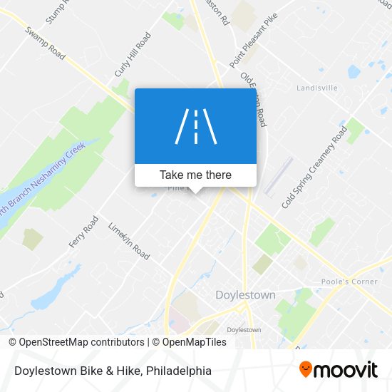 Mapa de Doylestown Bike & Hike