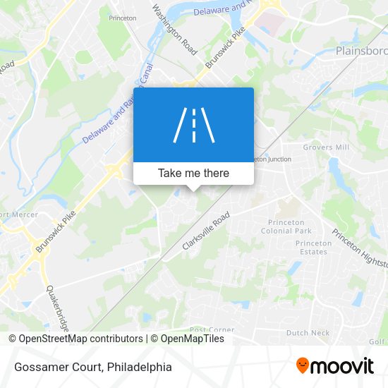 Gossamer Court map