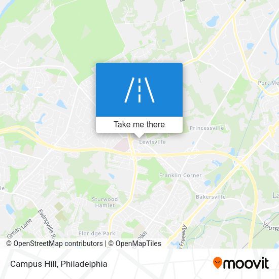 Mapa de Campus Hill