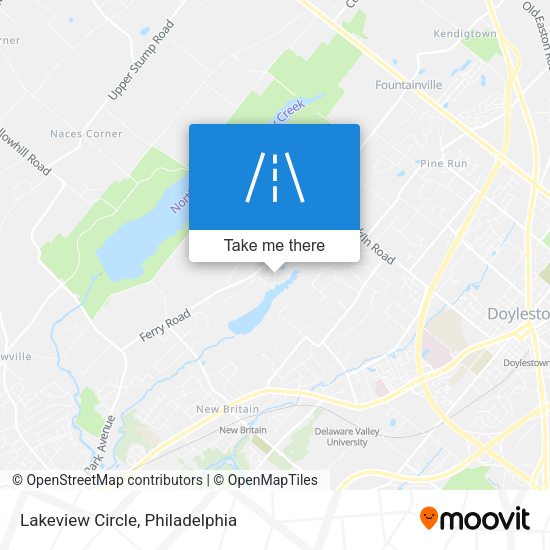 Mapa de Lakeview Circle