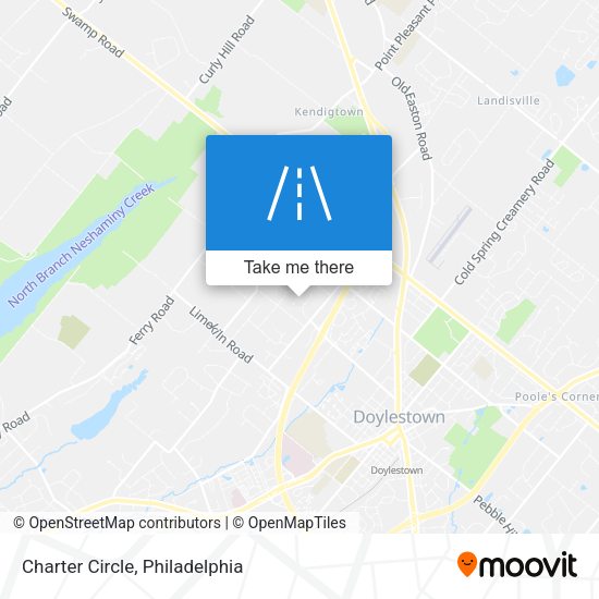 Mapa de Charter Circle