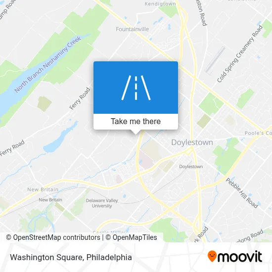 Washington Square map