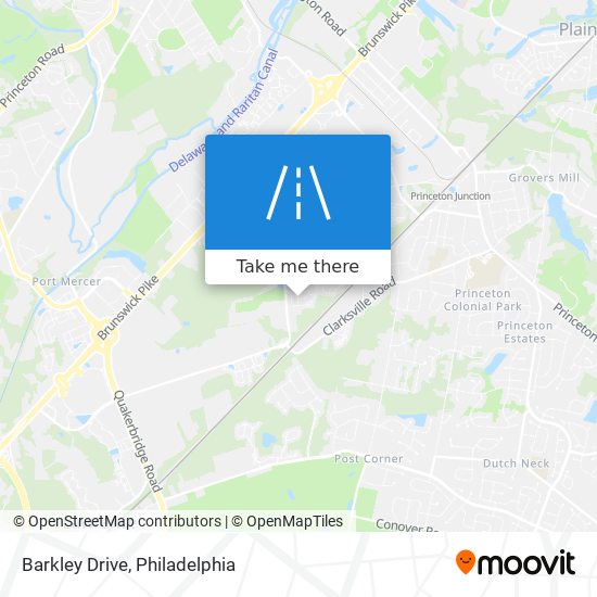 Mapa de Barkley Drive