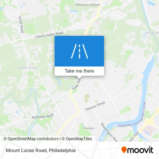 Mapa de Mount Lucas Road