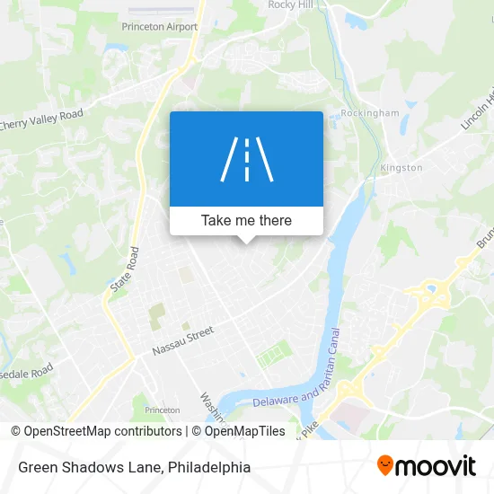 Green Shadows Lane map