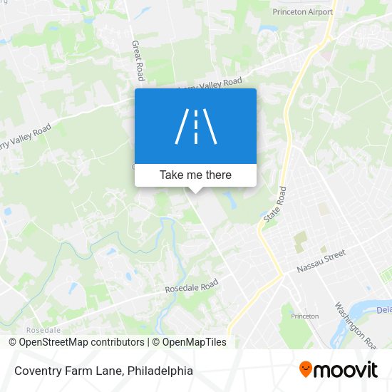 Coventry Farm Lane map