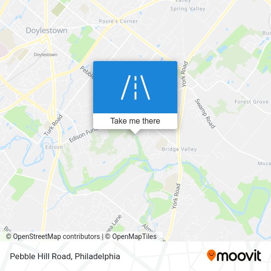 Mapa de Pebble Hill Road