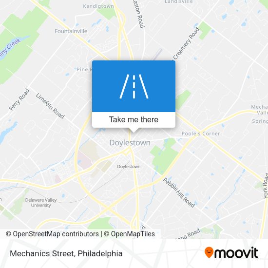Mechanics Street map
