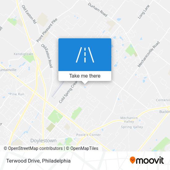 Mapa de Terwood Drive